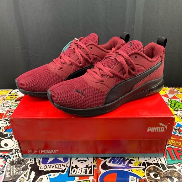 Puma Burgundy Electron Star Runners Women's Various Sizes - Picture 1 of 13